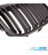 CALANDRE DOUBLE BMW F20 PRE-LCI 11-15 LOOK M1 NOIR MAT