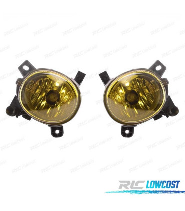 PHARES ANTIBROUILLARD JAUNES AUDI VOLKSWAGEN VW 07-15