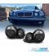 PHARES MERCEDES CLASSE E W210 95-99 ANGEL EYES FOND NOIR