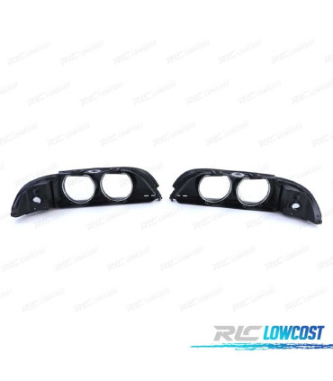 OPTIQUES AVANT POUR BMW E39 95-00 D2S NOIR FUMÉ