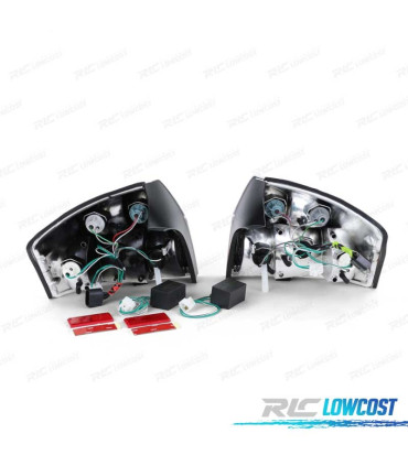 FEUX ARRIÈRE LED AUDI A4 B6 00-04 ROUGE BLANC