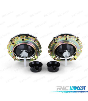 PHARES VOLKSWAGEN VW GOLF MK1 74-83 FOND CHROME