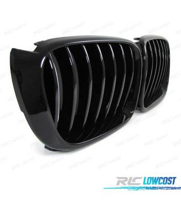 CALANDRES BMW X3 F25 LCI X4 F26 14-18 LOOK M PERFORMANCE NOIR BRILLANT