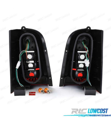 FEUX ARRIÈRE MERCEDES VITO W638 95-03 LED ROUGE FUMÉ