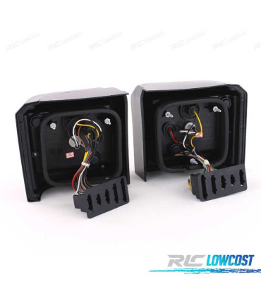 FEUX ARRIÈRE VOLKSWAGEN VW T4 90-03 LED BAR ROUGE BLANC