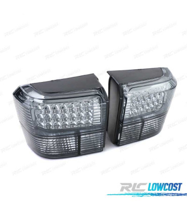 FEUX ARRIÈRE VOLKSWAGEN VW T4 TRANSPORTER CARAVELLE 90-03 LED NOIR