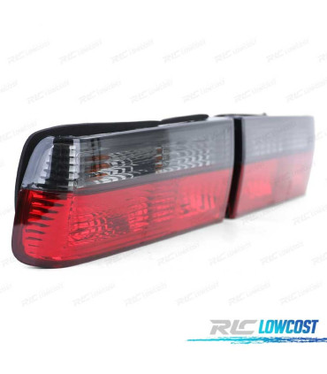 FEUX ARRIÈRE BMW E30 ROUGE NOIR