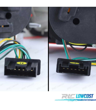 FEUX ARRIÈRE BMW E46 COUPÉ 99-03 LED ROUGE FUMÉ LOOK M3