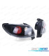 FEUX ARRIÈRE PEUGEOT 206 CC 98-09 FOND NOIR