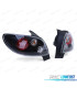 FEUX ARRIERE PEUGEOT 206 98-09 FOND NOIR