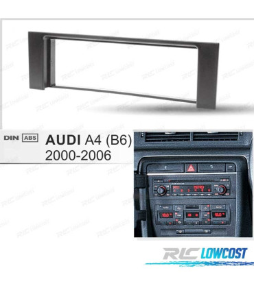 FACADE AUTORADIO 1DIN POUR AUDI A4 B6 01-04
