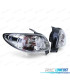 FEUX ARRIÈRE PEUGEOT 206 98-09 FOND CHROMÉ