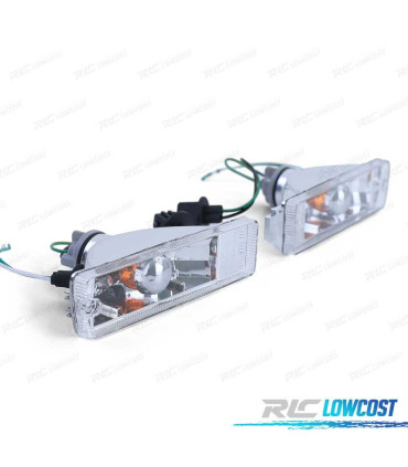 CLIGNOTANTS AVANT VOLKSWAGEN VW GOLF 2 84-91 CHROMÉ