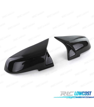 COQUES RÉTROVISEURS BMW F30 F31 F32 F33 F20 E84 LOOK M CARBONE