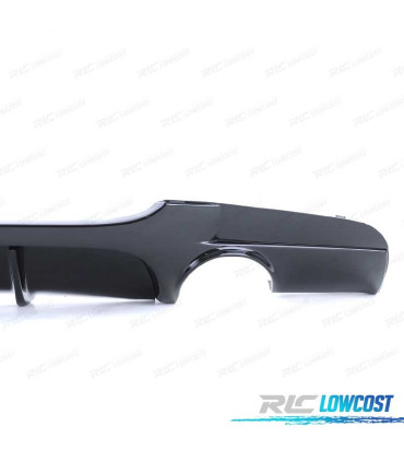 DIFFUSEUR BMW E90 E91 04-12 LOOK M PERFORMANCE NOIR BRILLANT