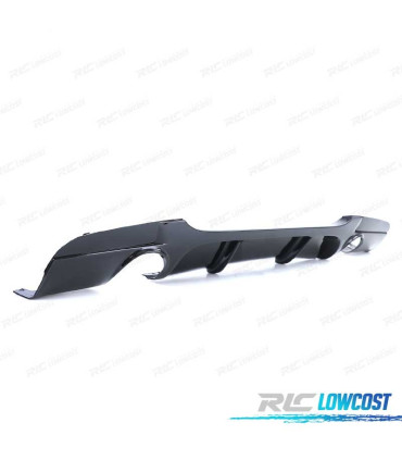 DIFFUSEUR BMW E90 E91 04-12 LOOK M PERFORMANCE NOIR BRILLANT