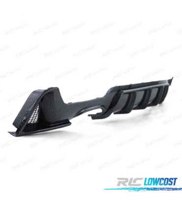 DIFFUSEUR BMW F32 F33 F36 LOOK M PERFORMANCE CARBONE SORTIE GAUCHE