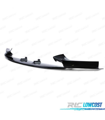 SPOILER LAME AVANT BMW F22 F23 LOOK M PERFORMANCE NOIR BRILLANT