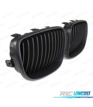 CALANDRE AVANT BMW E81 E82 E87 E88 07-11 NOIR MAT