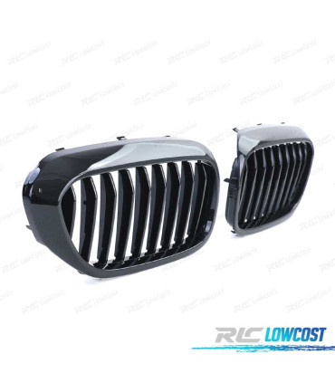 CALANDRES AVANT BMW G30 G31 17-20 LOOK M PERFORMANCE NOIR BRILLANT