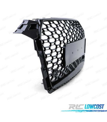 CALANDRE AUDI A5 16-19 LOOK RS5 NOIR BRILLANT PDC