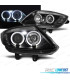 PHARES BMW Z4 E85 03-09 ANGEL EYES FOND NOIR LED