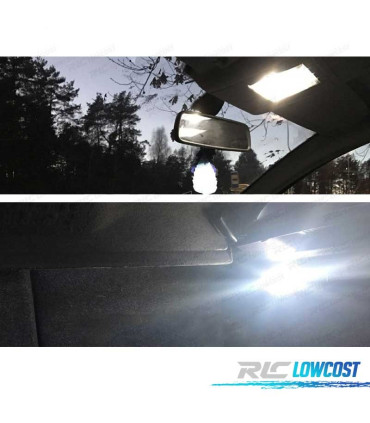 KIT 8 AMPOULES LED INTÉRIEUR POUR VOLKSWAGEN VW UP 12-16