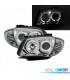 PHARES BMW E81 E87 E82 E88 ANGEL EYES FOND CHROME
