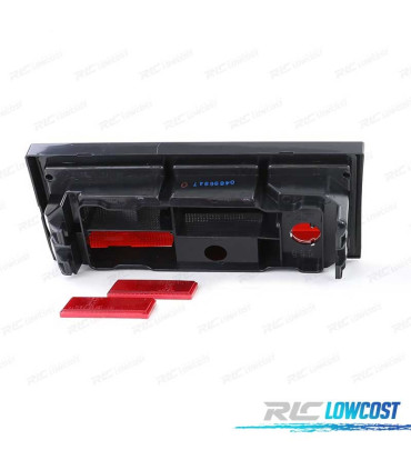 FEUX ARRIÈRE VOLKSWAGEN VW TRANSPORTER T3 79-91 FUMÉ OPAQUE