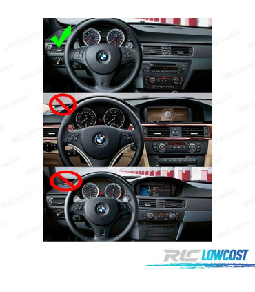 AUTORADIO GPS ANDROID 14 BMW E90 E91 E92 E93 08-12 SIN PANTALLA DE SÉRIE
