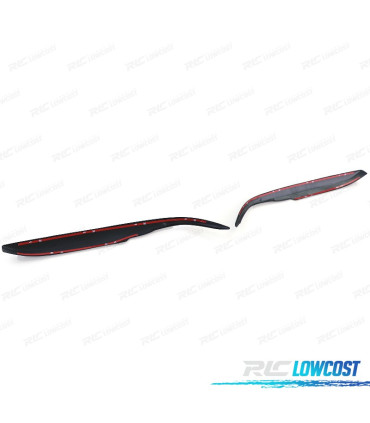 PAUPIÈRES PHARES BMW E46 BERLINE TOURING 01- NOIR