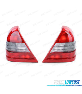 FEUX ARRIÈRE MERCEDES CLASSE C W202 93-97 ROUGE BLANC