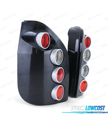 FEUX ARRIÈRE POUR OPEL ZAFIRA A 99-05 HELLA NOIR