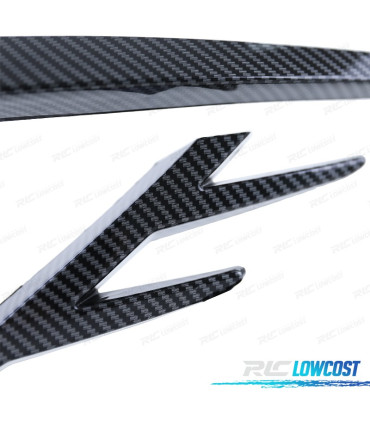 GRILLES ANTIBROUILLARD VOLKSWAGEN VW GOLF 7 17-20 CARBONE