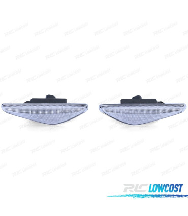 CLIGNOTANTS LATÉRAUX POUR BMW E46 COUPÉ CABRIO 03-07 LED BLANC