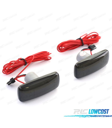 CLIGNOTANTS LATÉRAUX POUR CHRYSLER 200 07-16 300 05-06 300C 04-10 LED NOIR