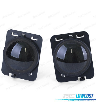 CLIGNOTANTS LATÉRAUX JEEP WRANGLER JK 07-17 LED NOIR