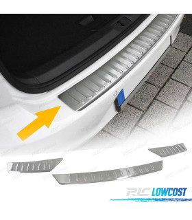 PROTECTION SEUIL COFFRE POUR VOLKSWAGEN VW TIGUAN 5N 07- ACIER INOXYDABLE