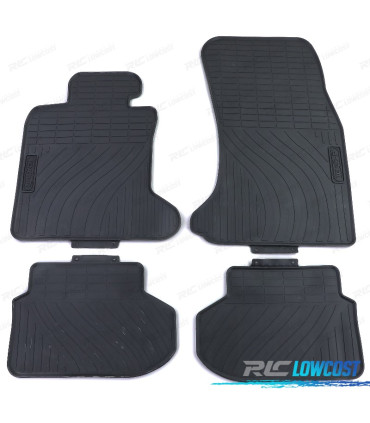 TAPIS EN CAOUTCHOUC BMW F10 F11 10 4 UNITÉS