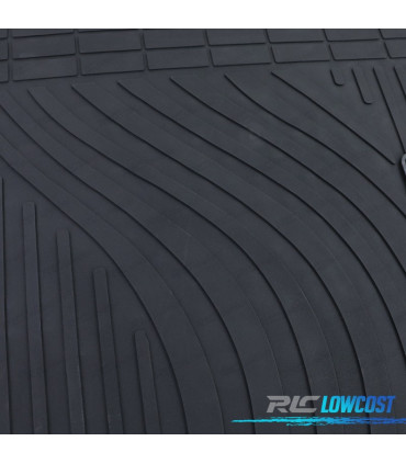 TAPIS EN CAOUTCHOUC PEUGEOT 207 WA WC WK 06-14 4 UNITÉS