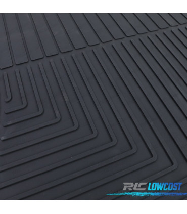 TAPIS EN CAOUTCHOUC POUR HYUNDAI SANTA FE CM 06-12 4 UNITÉS