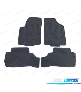 TAPIS EN CAOUTCHOUC POUR HYUNDAI I10 PA 07-13 4 UNITÉS