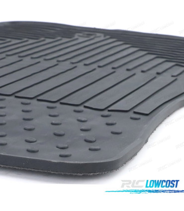 TAPIS EN CAOUTCHOUC POUR HYUNDAI I10 PA 07-13 4 UNITÉS