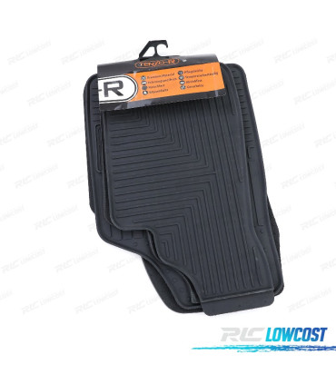 TAPIS EN CAOUTCHOUC POUR HYUNDAI I10 PA 07-13 4 UNITÉS