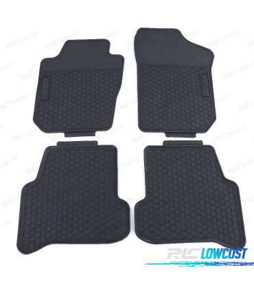 TAPIS EN CAOUTCHOUC SEAT IBIZA 4 6J 6P 08- 4 UNITÉS