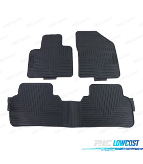 TAPIS EN CAOUTCHOUC KIA SORENTO 3 15- 3 UNITÉS