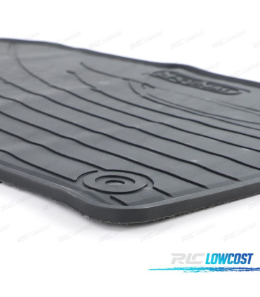 TAPIS EN CAOUTCHOUC PORSCHE CAYENNE 10-19 4 UNITÉS