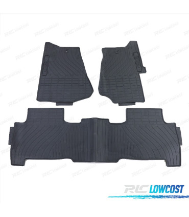 TAPIS EN CAOUTCHOUC LAND ROVER RANGE ROVER SPORT LM LS 04-13 3 UNITÉS