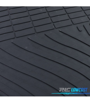TAPIS EN CAOUTCHOUC LAND ROVER RANGE ROVER LW LG LS 11- 4 UNITÉS