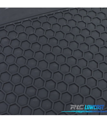 TAPIS EN CAOUTCHOUC RENAULT CLIO 3 BR CR 05- 4 UNITÉS
